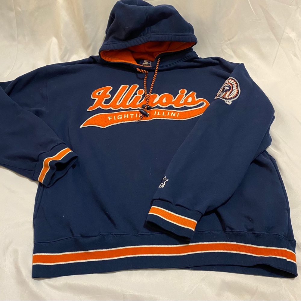 Vintage Illini Chief Sweatshirt UIUC